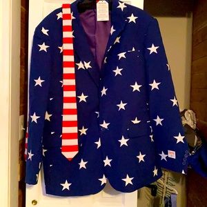 Shinesty American Flag suit